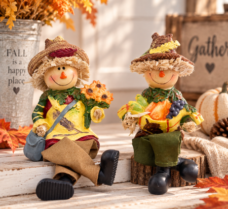 Set 2 figurine de toamna HAPPY HARVEST - 11 cm [1]