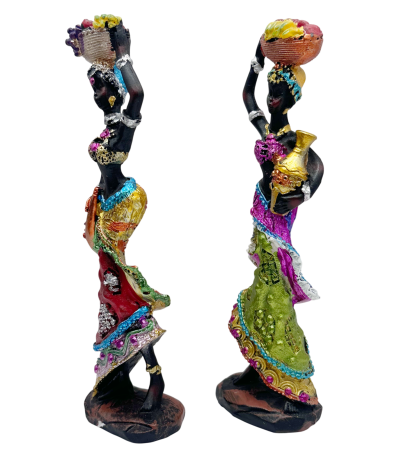Figurină decorativă africană ABARA – decor exotic elegant [2]