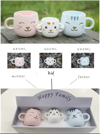 Set 3 Cani cu Pisica HAPPY FAMILY [1]