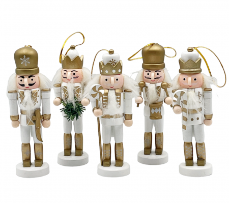 FIGURINE SPARGATORUL DE NUCI - Set 5 Figurine Craciun - Spargatorul de Nuci SHINNY, 13cm