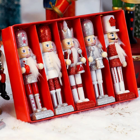 Set 5 Figurine Craciun - Spargatorul de Nuci SHINNY, 13cm [2]