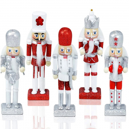 FIGURINE SPARGATORUL DE NUCI - Set 5 Figurine Craciun - Spargatorul de Nuci SHINNY, 13cm