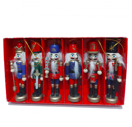 Set 6 Figurine Craciun - Spargatorul de Nuci JOY, 12.5cm [5]