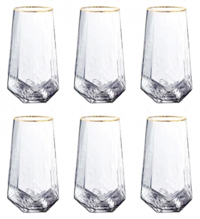 Pahare si Accesorii Bar - Set 6 Pahare inalte THERAPY, 450ml