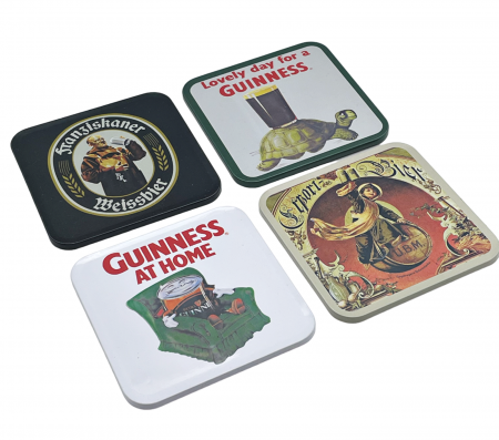 De Vara - Set 4 Coastere/ Suporturi Pahare GUINNESS, 10cm