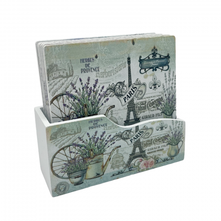 Utile Bucatarie & Servire - Set 6 Suporturi de pahare RENEE, 10cm