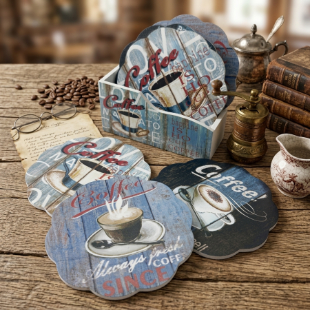 Set 6 Suporturi pahare COFFEE TIME [2]