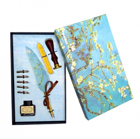 Set Caligrafie cu Stilou vintage cu pana VAN GOGH ART [1]
