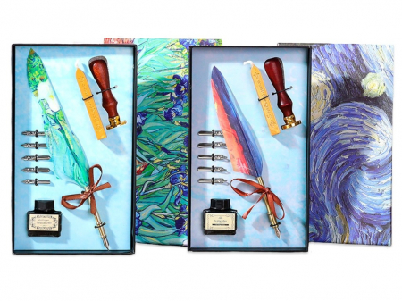 Set Caligrafie cu Stilou vintage cu pana VAN GOGH ART [3]