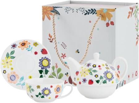 Set pentru Ceai Tea for One BROOKE cu motive florale [1]