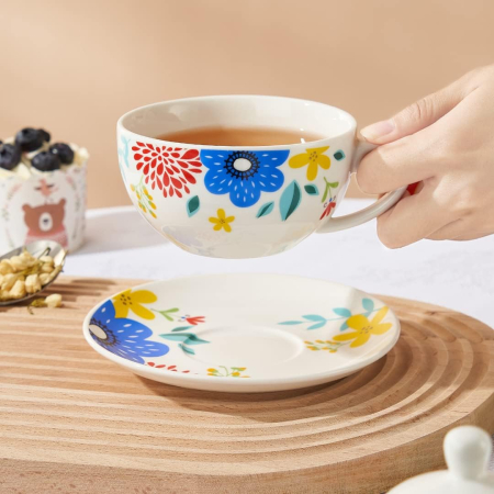 Set pentru Ceai Tea for One BROOKE cu motive florale [5]