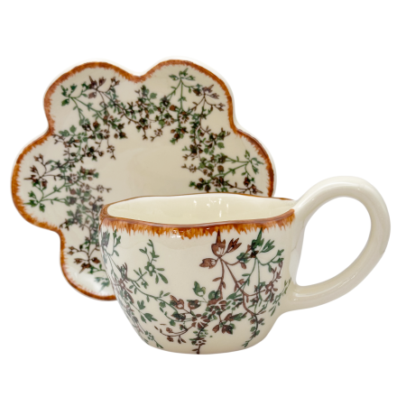 Set Ceasca si Farfurie AUTUMN COTTAGE, 280 ml [1]