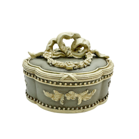 Rame & Albume Foto - Caseta de bijuterii VINTAGE SOPHIE, Gri antichizat