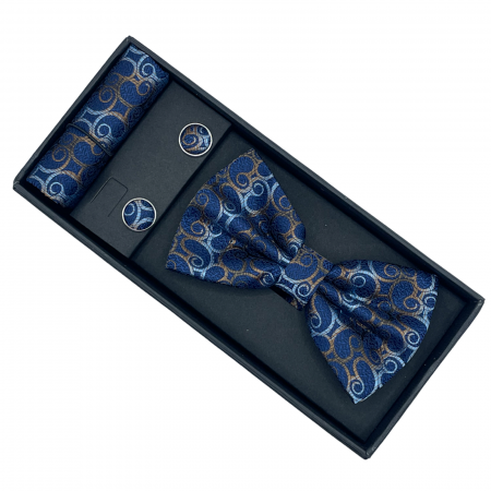 Papion bleumarin-maro cu model, TODD [2]
