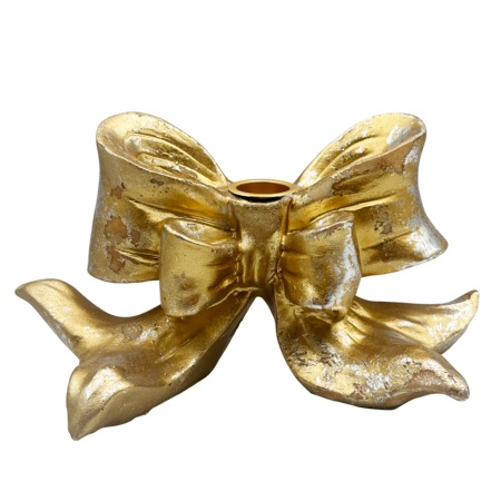 Suport Lumânare Fundă Aurie Vintage – Decorațiune Elegantă