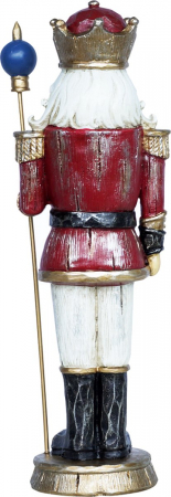 Spargatorul de Nuci KING SANTA, Rosu, 25.5cm [4]