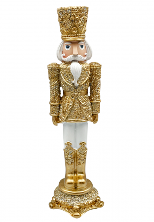 FIGURINE SPARGATORUL DE NUCI - Spargatorul de Nuci BENETT, Auriu, 32cm
