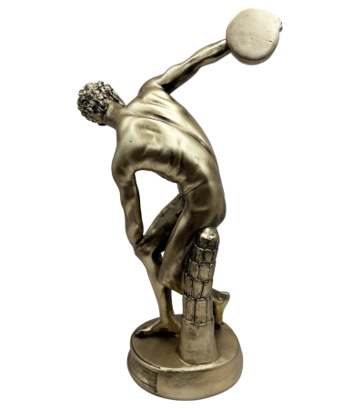 Statuetă Discobol DISCOBOLUS auriu - 28 cm [1]