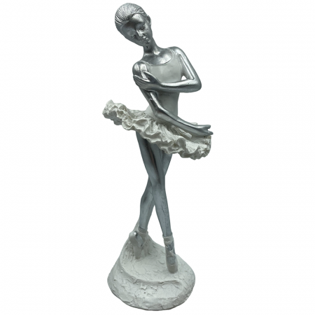Figurine & Statuete - Statueta balerina CLARA, Alb, 21cm