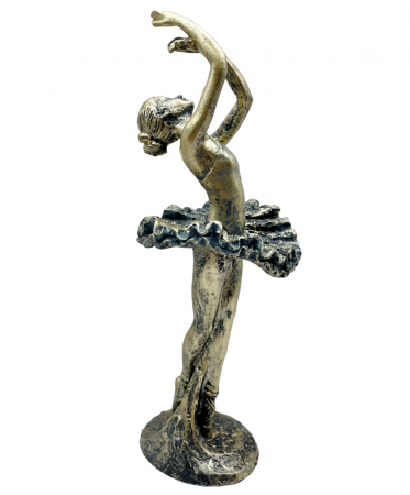 Figurine & Statuete - Statueta balerina ODETTE, Albastru, 24cm