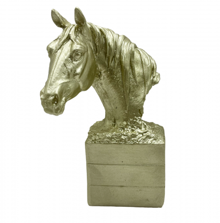 Figurine & Statuete - Statueta cal auriu DUKE, 15cm