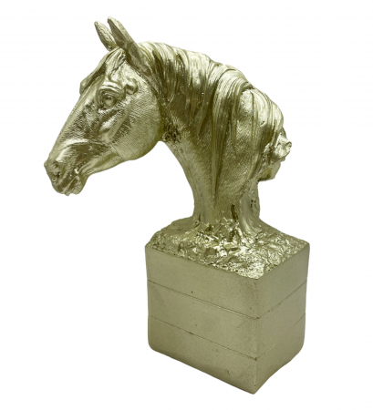 Statueta cal auriu DUKE, 15cm [1]