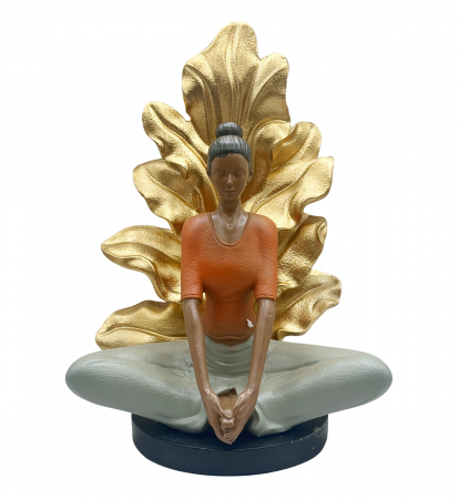 Figurine & Statuete - Statueta SERENE YOGA LADY, 25cm