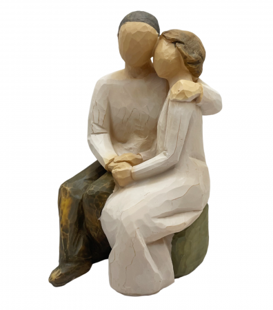Statueta Cuplu TENDERNESS, 15cm