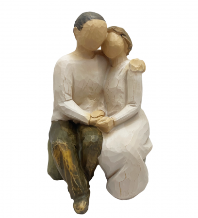 Statueta Cuplu TENDERNESS, 15cm [2]