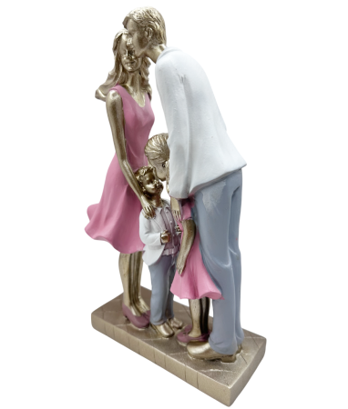 Statueta Familie cu 2 copii CONFIDENCE [2]