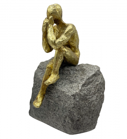 Figurine & Statuete - Statueta ganditor No Speak 17cm