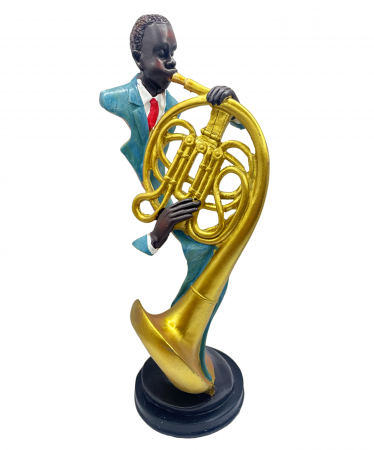 Statueta Instrumentist cu tuba LEE, 27cm