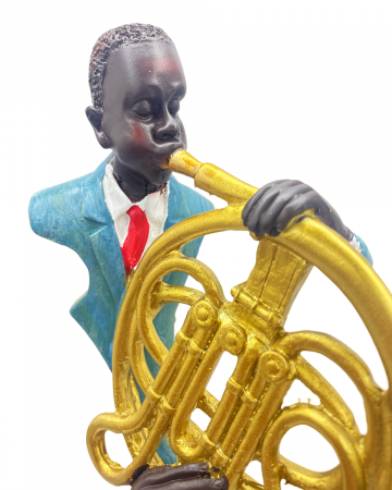 Statueta Instrumentist cu tuba LEE, 27cm [1]