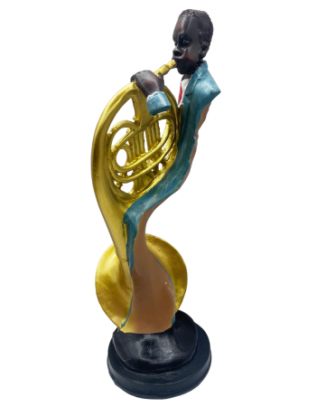 Statueta Instrumentist cu tuba LEE, 27cm [2]