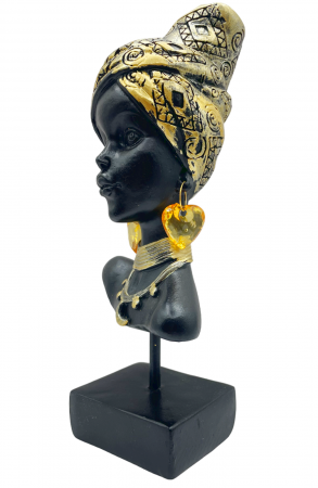 Statueta Negresa cu amfora ZURI, 30cm [2]