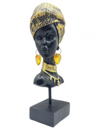 Statueta Negresa cu amfora ZURI, 30cm [1]