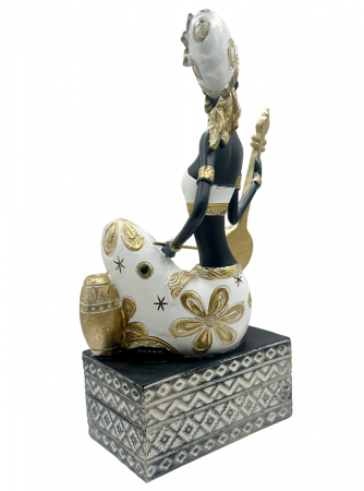 Statueta Negresa cu amfora DIKA, 13x28cm [1]