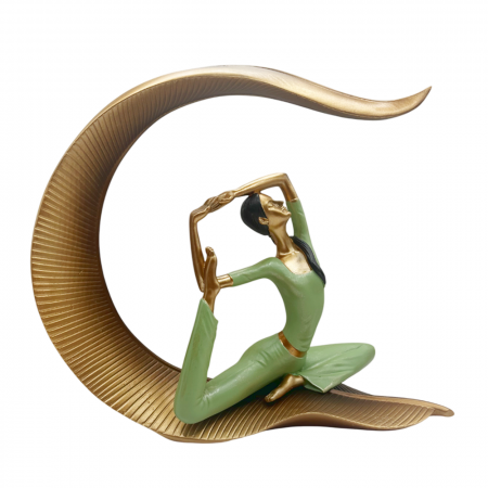 Figurine & Statuete - Statueta SERENE YOGA LADY, 20cm