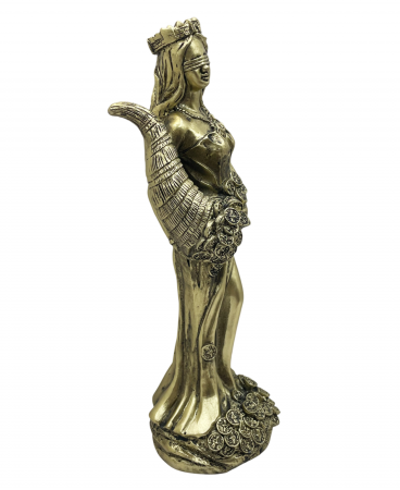 Statueta ZEITA FORTUNA, 27cm, Auriu [1]