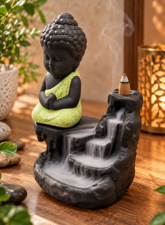 Suport conuri parfumate LITTLE BUDDHA - Backflow [1]