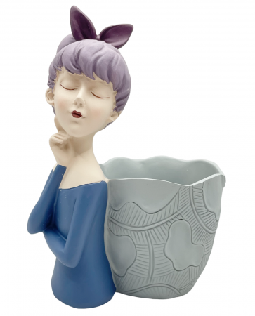 Suport de birou LIZBET, Albastru, 16cm [1]