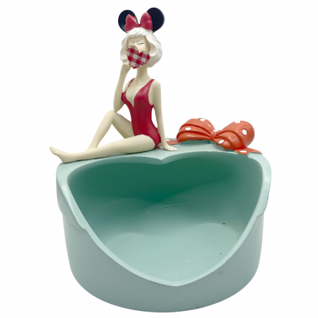 Figurine & Statuete - Cos pentru bijuterii sau bomboane, CAMILLE, Verde