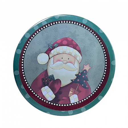 SERVIRE & DECORARE MASA CRACIUN - Tava Craciun Dear Santa 32cm, Metal