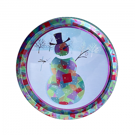Tava Craciun Snowie 32cm, Metal [1]