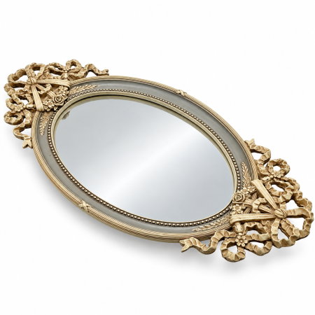 Fructiere & Cosuri - Tava decorativa cu oglinda MADELEINE - 48x25 cm