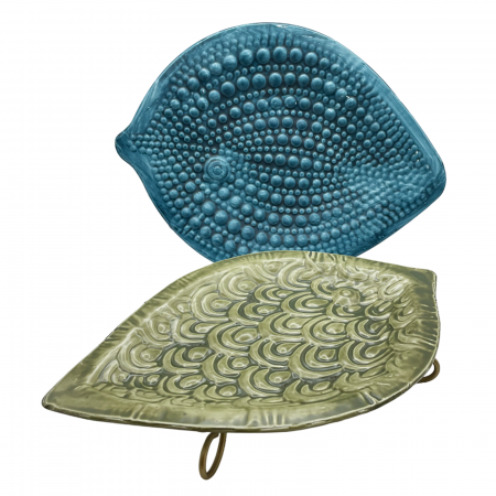 Fructiere & Cosuri Decorative - Set 2 Fructiere metal ANTONELLA