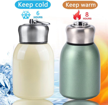 Termos inox DAILY, 220 ml, Cu maner metalic [3]