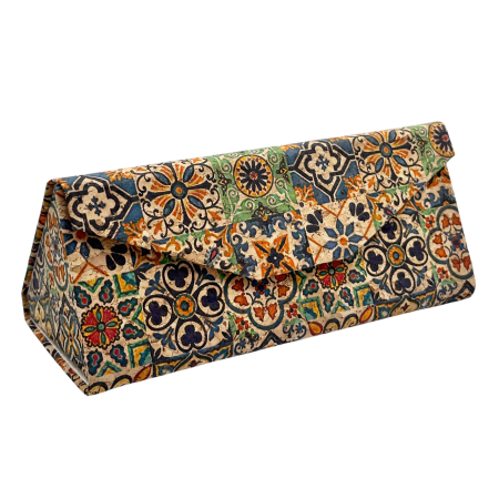 Portofele Dama - Toc pentru Ochelari MAJOLICA - Etui pliabil din Pluta