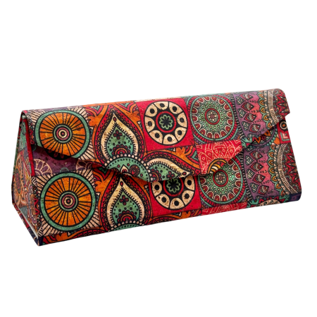 Portofele Dama - Toc pentru Ochelari MOSAIC - Etui pliabil din Pluta