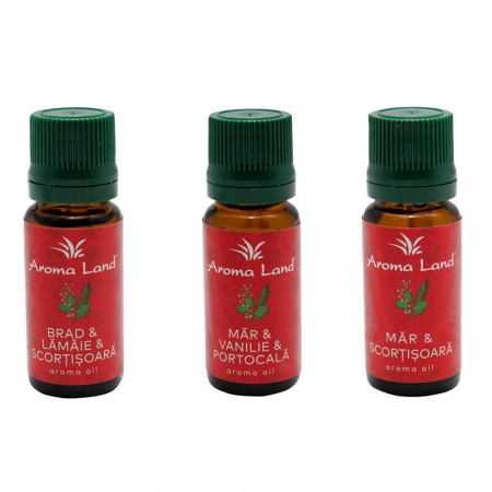 LUMANARI & ULEIURI PARFUMATE CRACIUN - Ulei parfumat Winter Aroma 10ml, Set 3 bucati